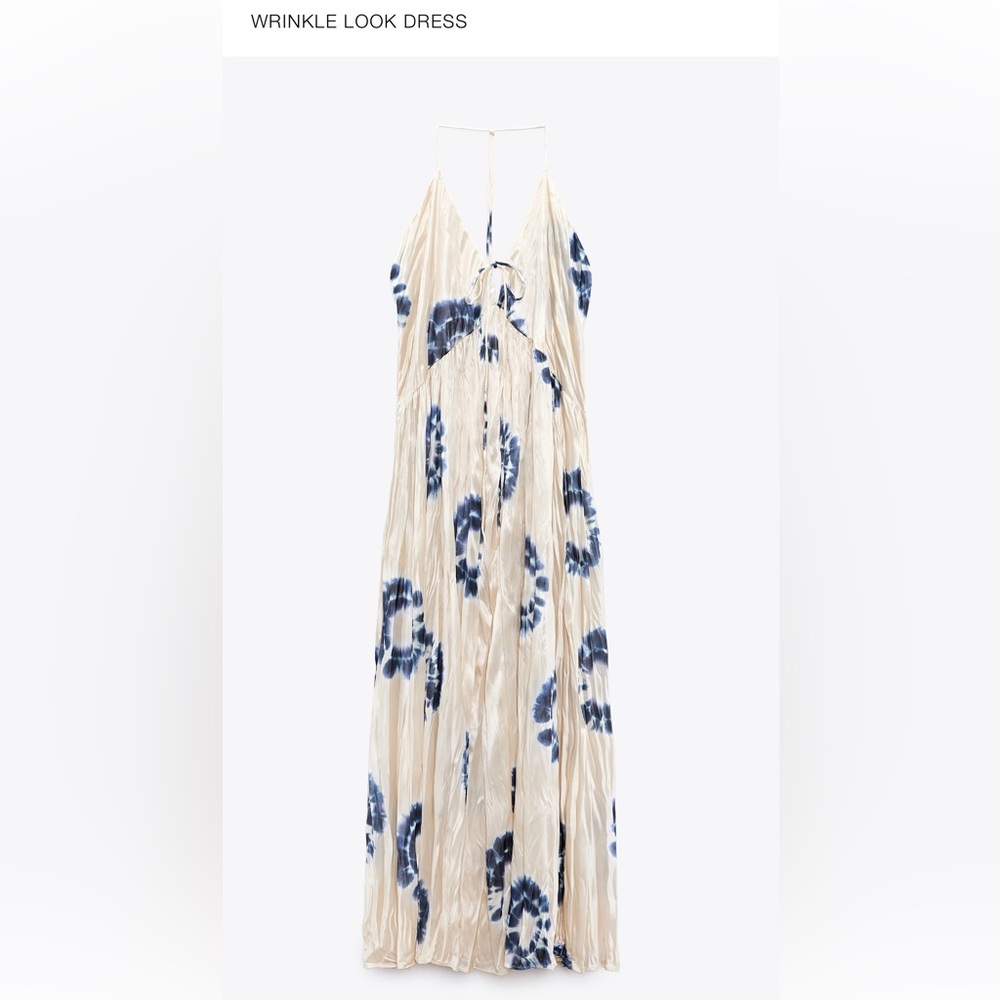 Zara Wrinkle Look Dress